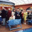 Il y a toujours foule...  l'abrevoire